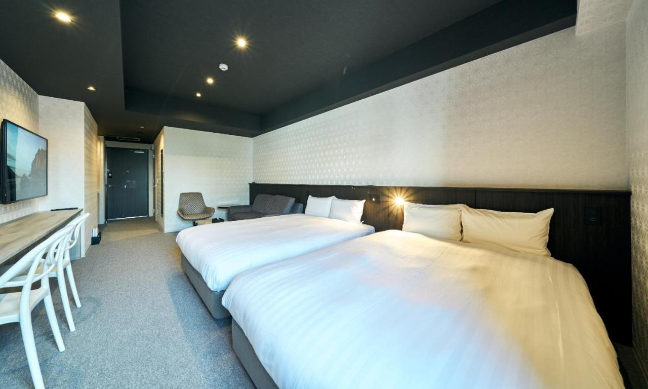 Rakuten Stay Kokura Station Standard Twin Room With Counter Table Kitakjusu Kültér fotó